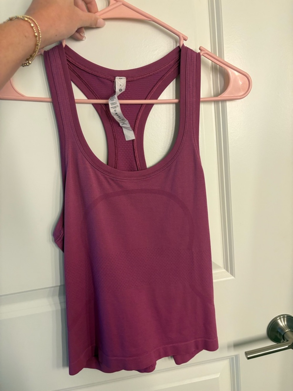 lululemon athletica Racerback Tank Top - Plum